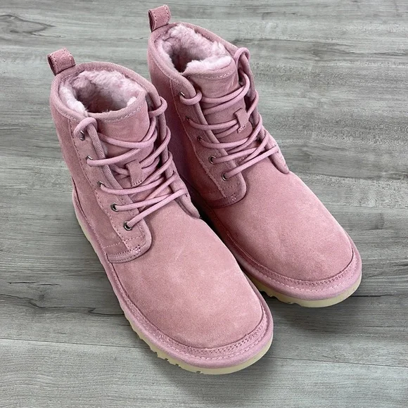 🌿UGG🌿 W NEUMEL HIGH SHOE LACE PINK BOOT - Picture 2 of 16